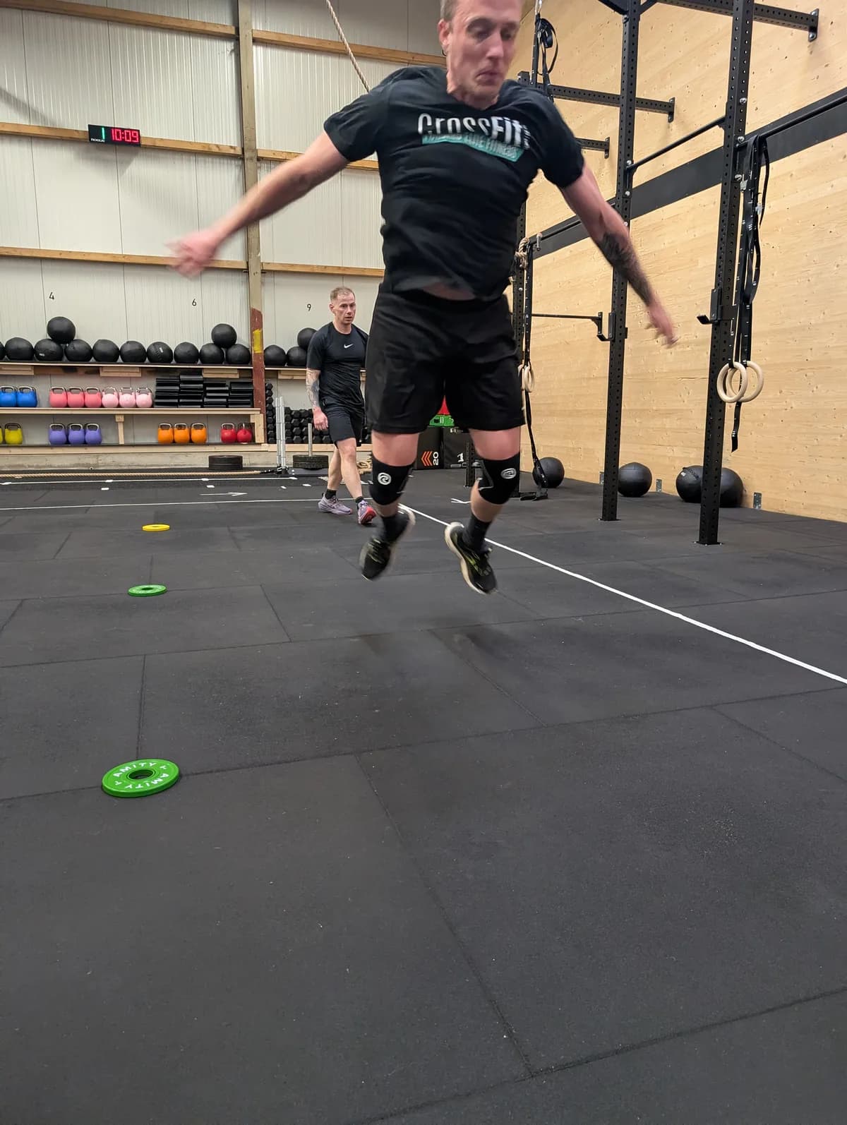 Burpee Broad Jumps — Station 4